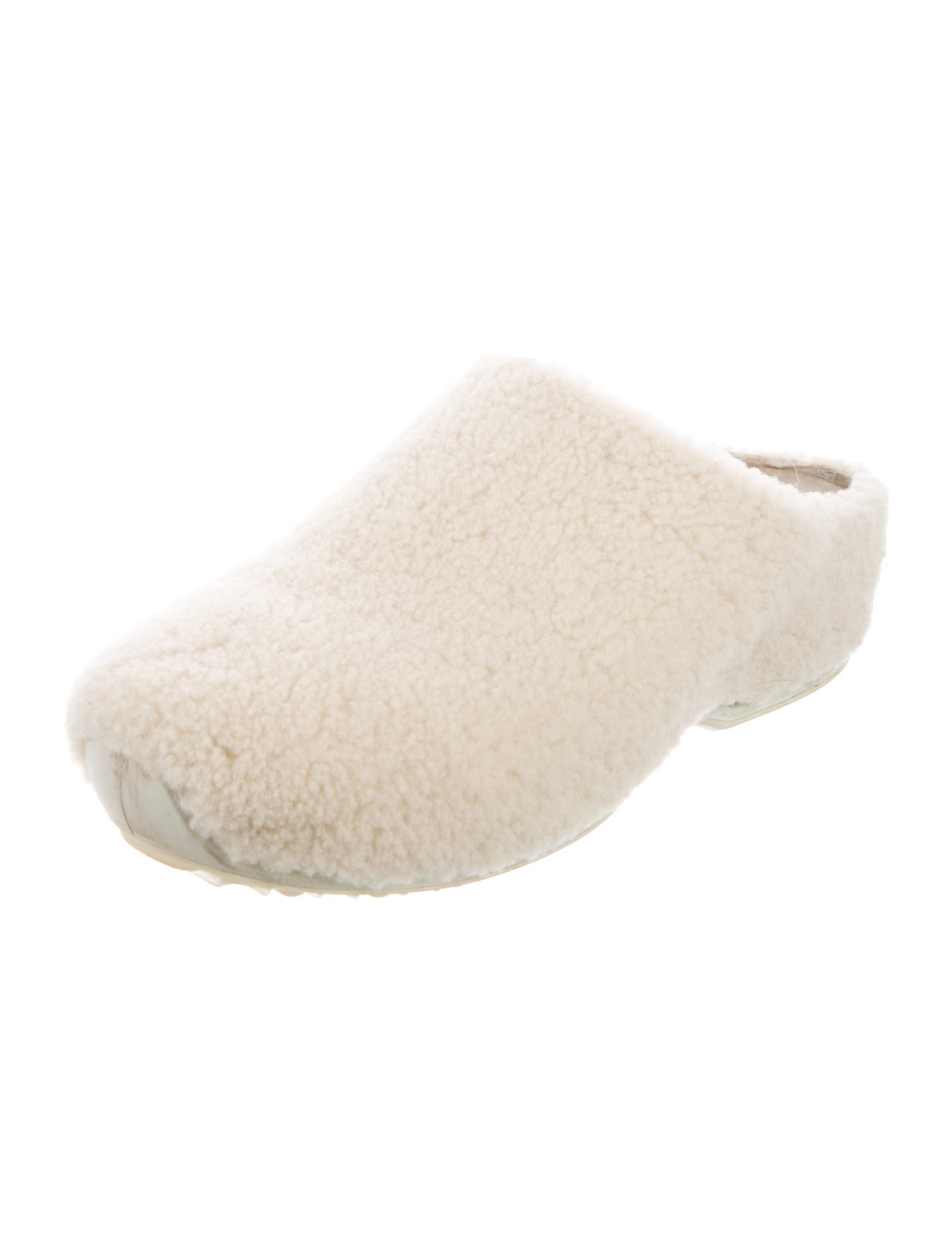 Rosetta Getty Shearling Mules