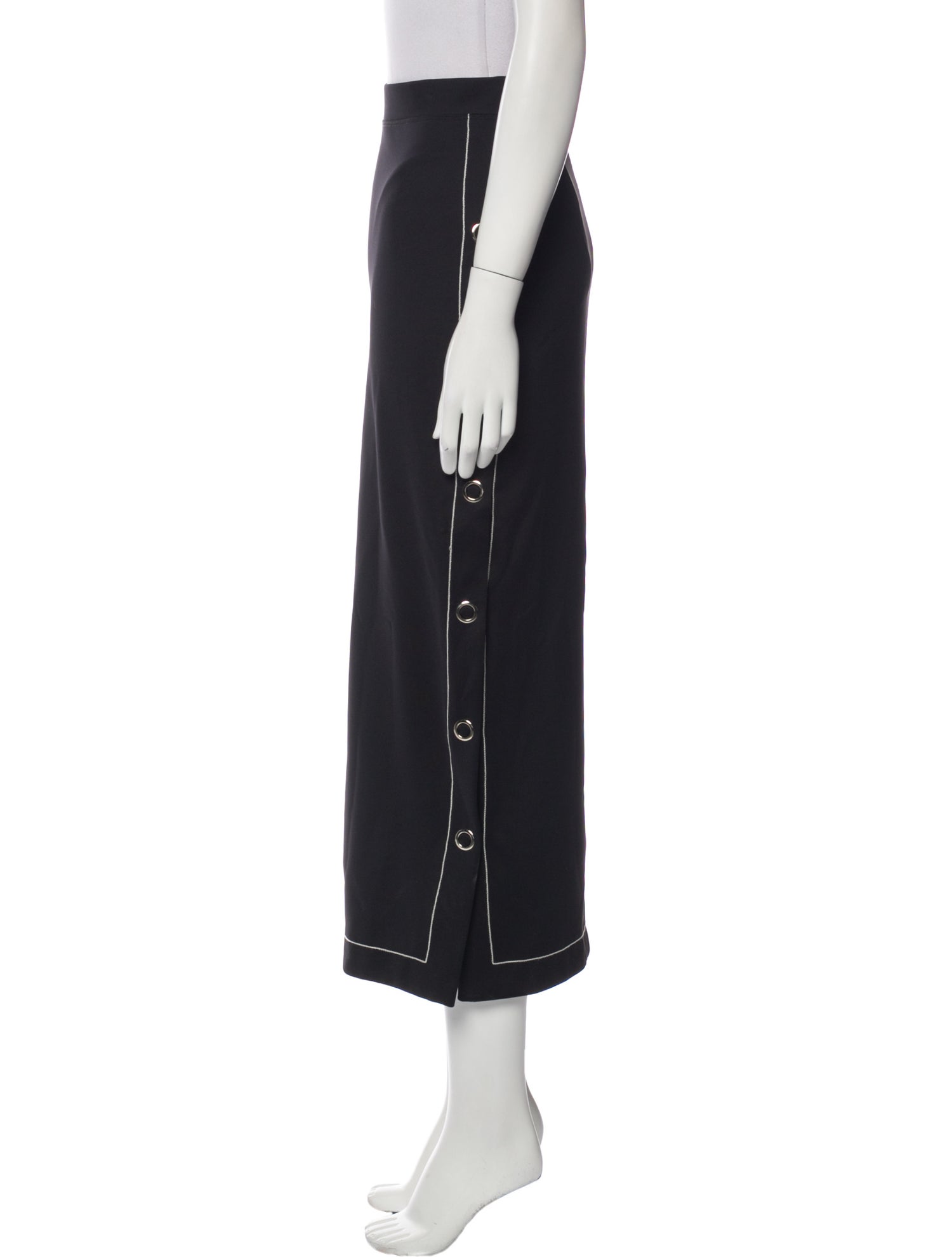 Rosetta Getty Midi Length Skirt