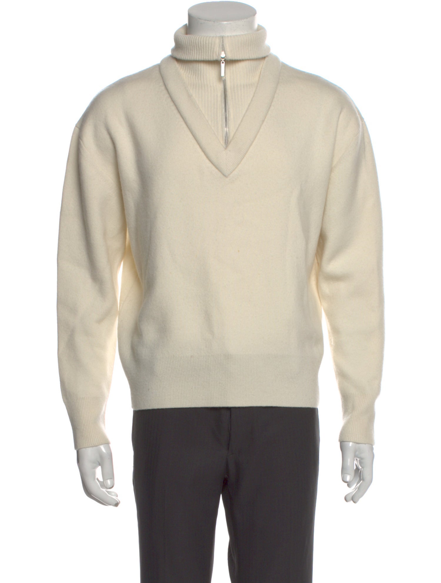 Rosetta Getty Wool Turtleneck Pullover