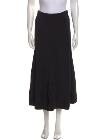 Pre-owned Rosetta Getty Midi Length Skirt In Black