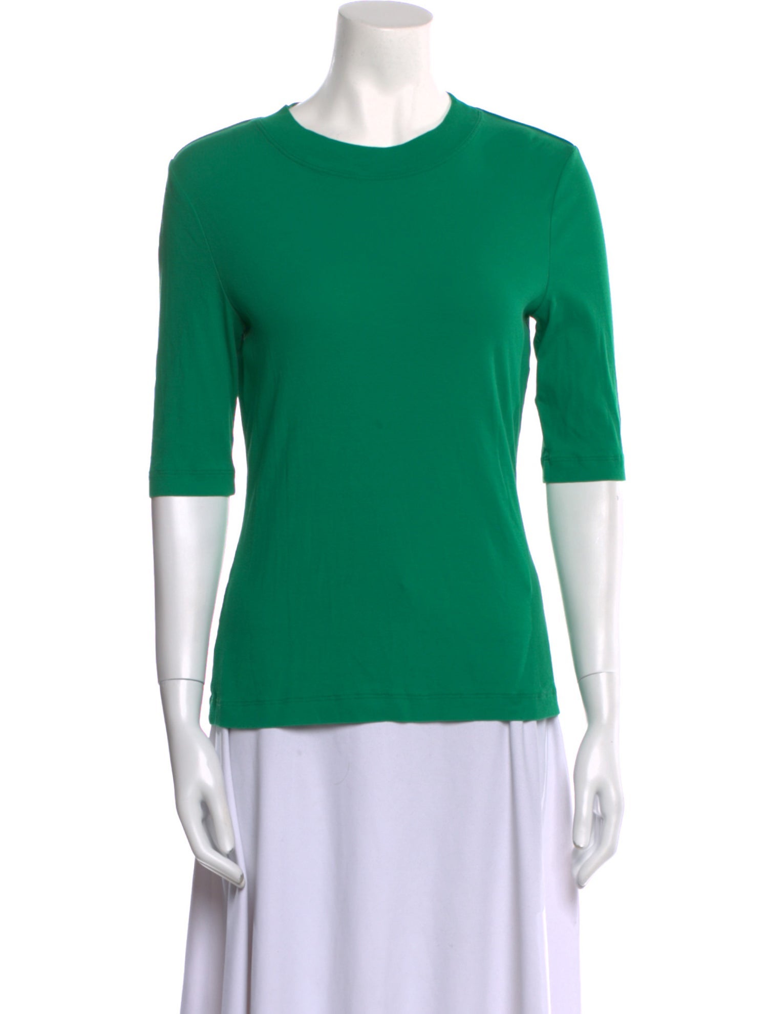 Rosetta Getty Crew Neck Three-Quarter Sleeve T-Shirt