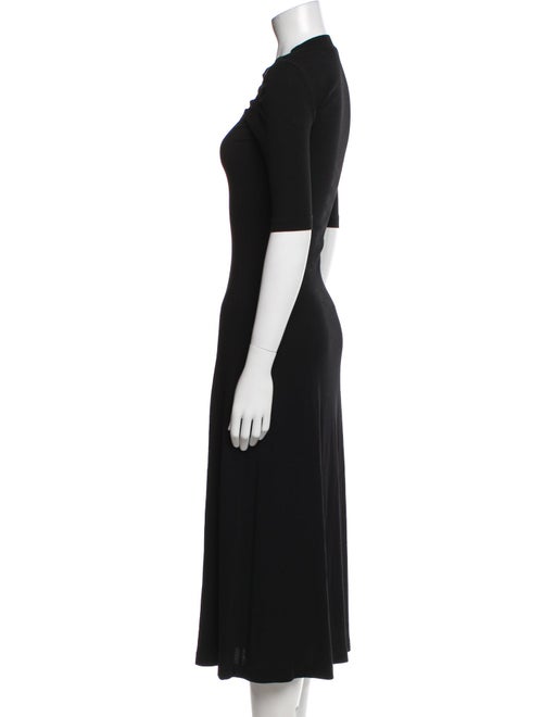 Rosetta Getty Crew Neck Long Dress