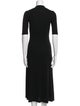 Rosetta Getty Crew Neck Long Dress