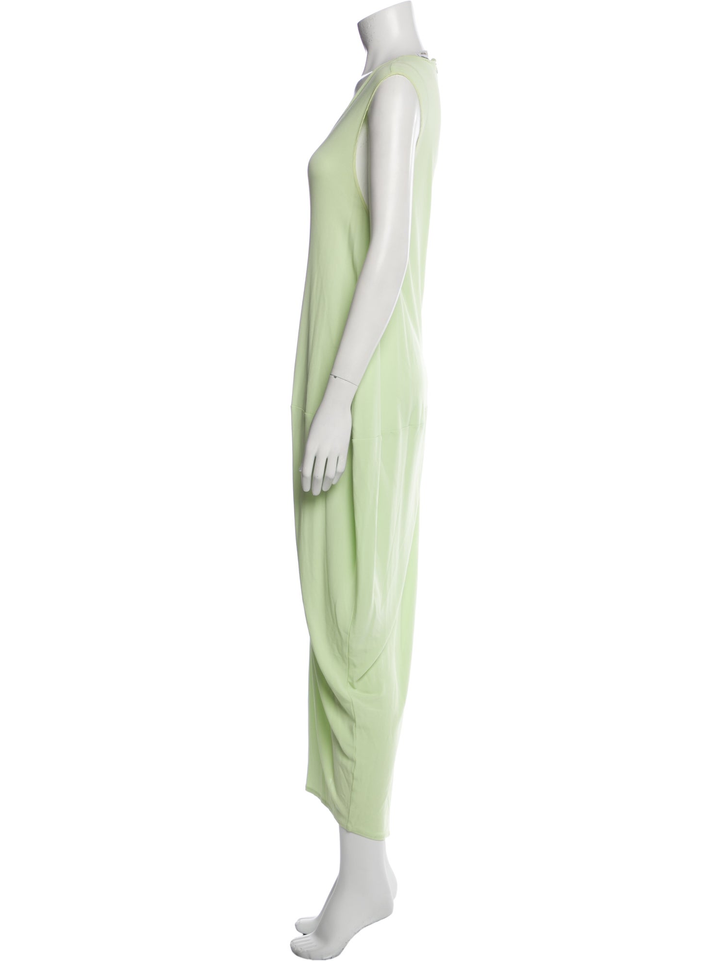 Rosetta Getty V-Neck Long Dress