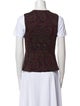 Rosetta Getty Paisley Print Vest