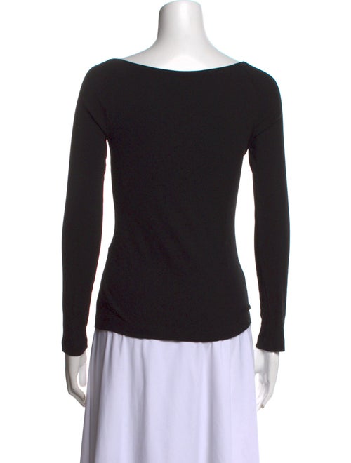 Rosetta Getty V-Neck Long Sleeve T-Shirt