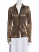 Rosetta Getty Printed Evening Jacket