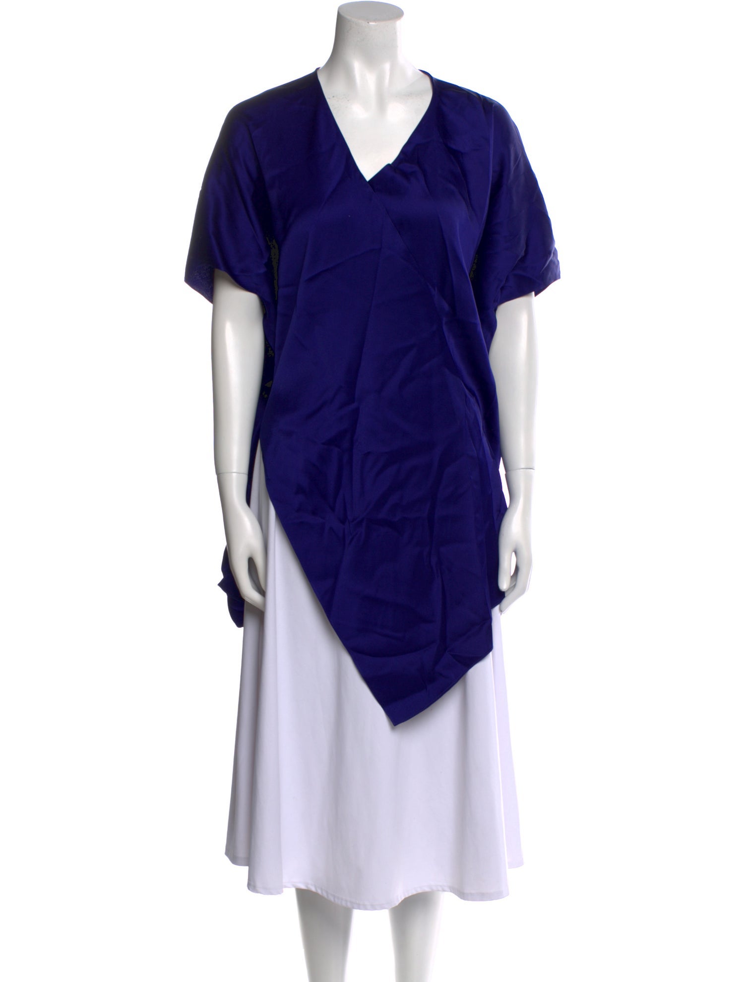 Rosetta Getty V-Neck Short Sleeve Tunic