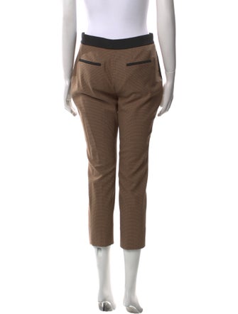 Rosetta Getty Colorblock Pattern Straight Leg Pants