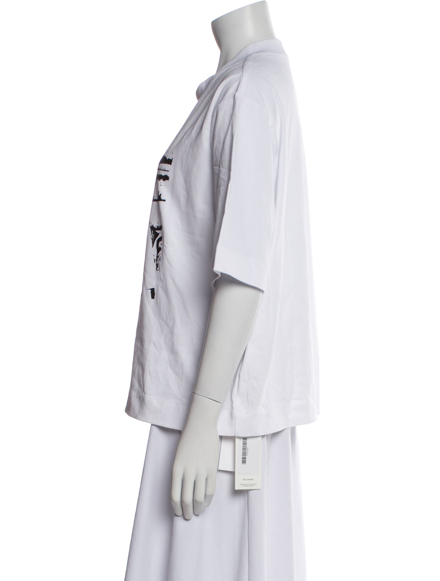 Rosetta Getty Graphic Print Crew Neck T-Shirt w/ Tags