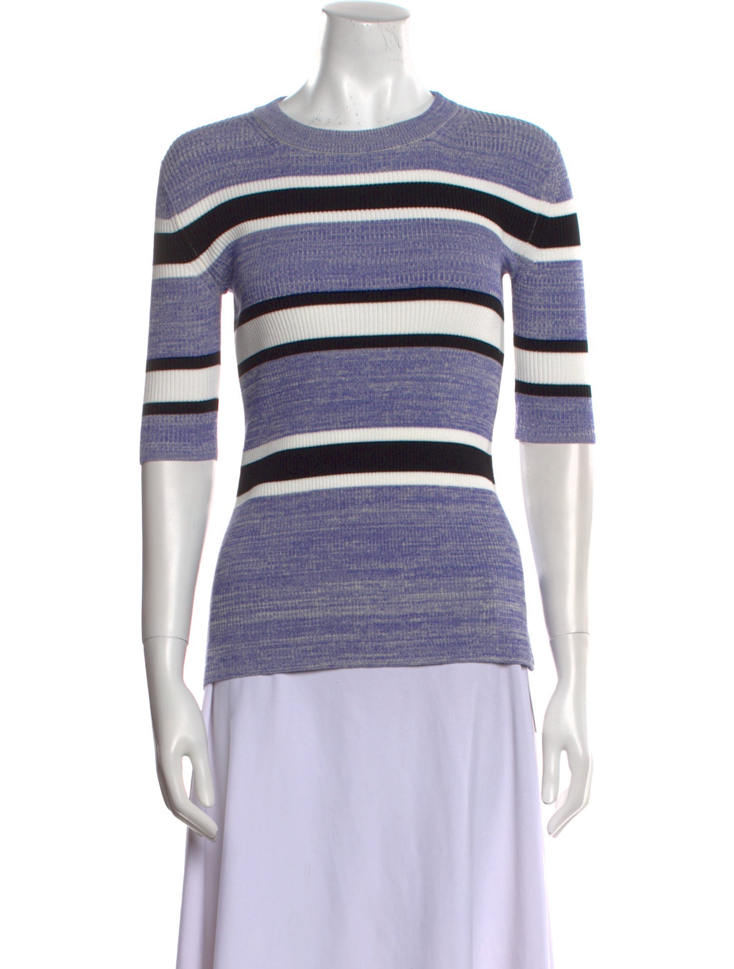 Rosetta Getty Striped Crew Neck Top w/ Tags