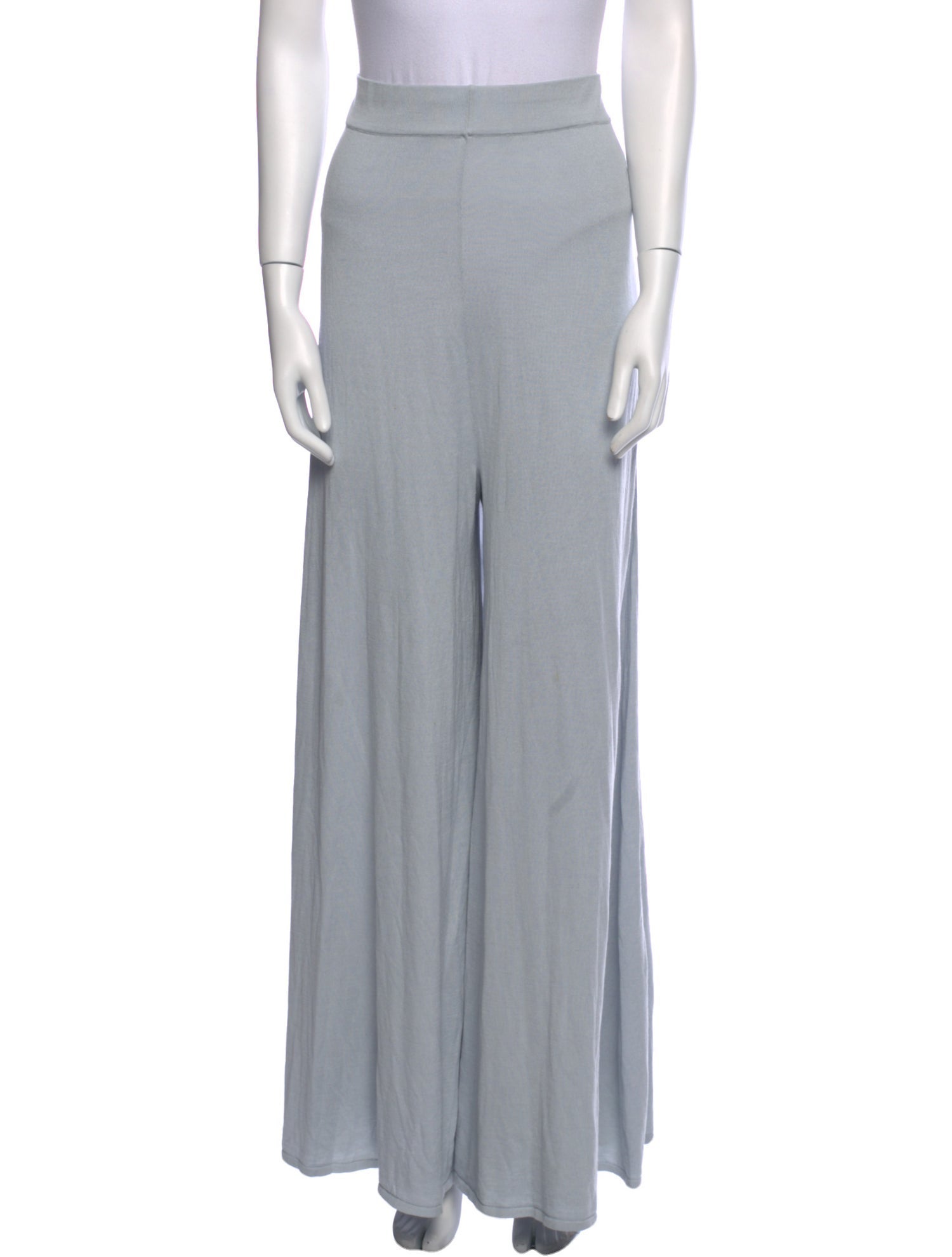 Rosetta Getty Silk Wide Leg Pants