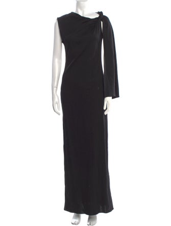 Rosetta Getty Asymmetrical Long Dress