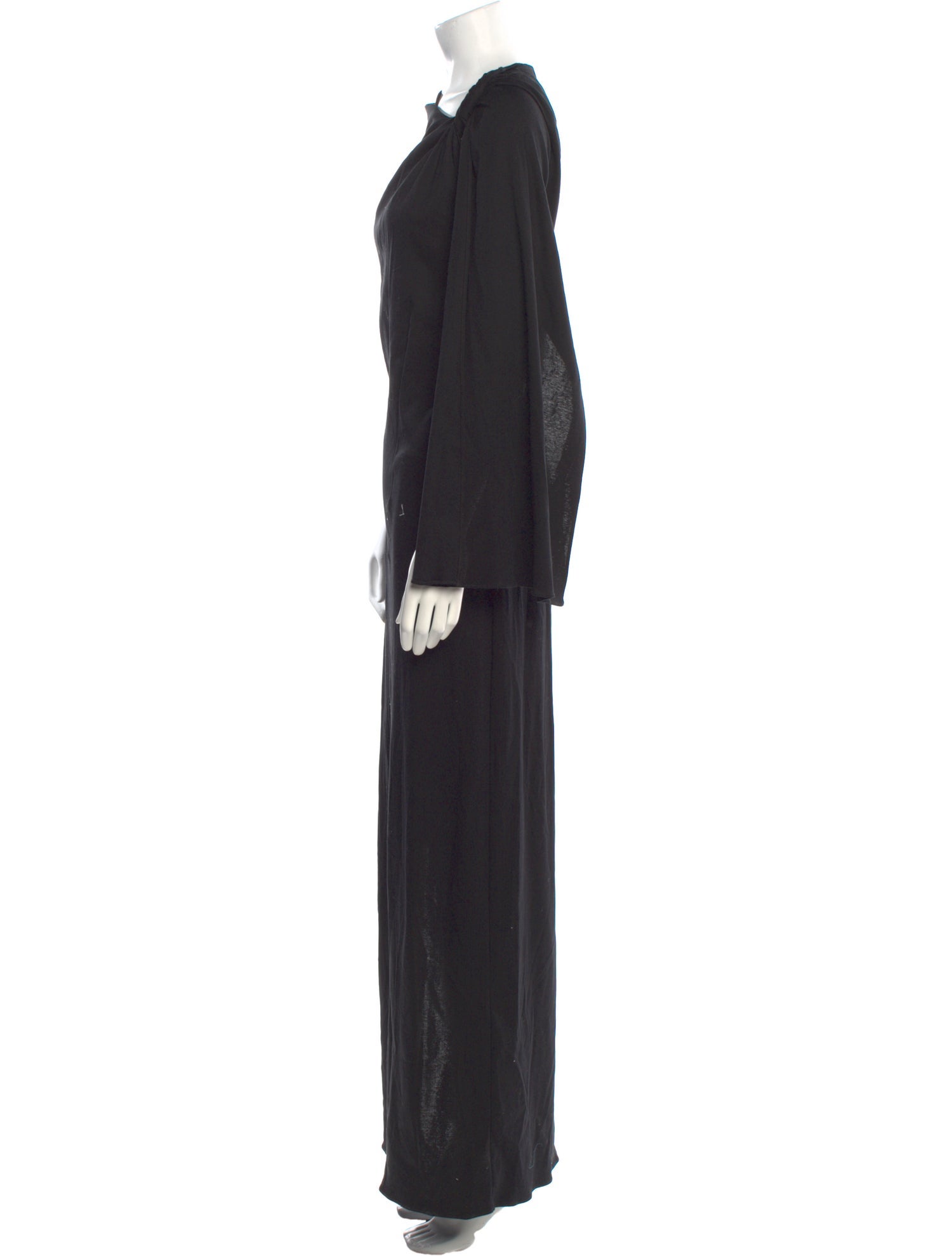 Rosetta Getty Asymmetrical Long Dress