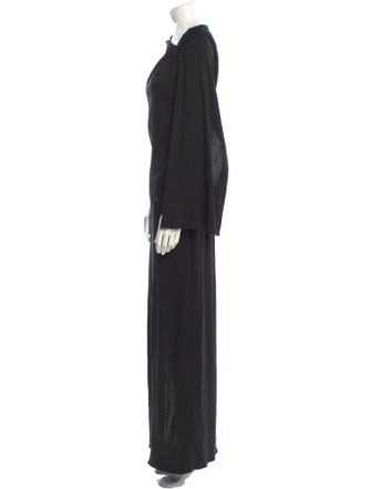 Rosetta Getty Asymmetrical Long Dress