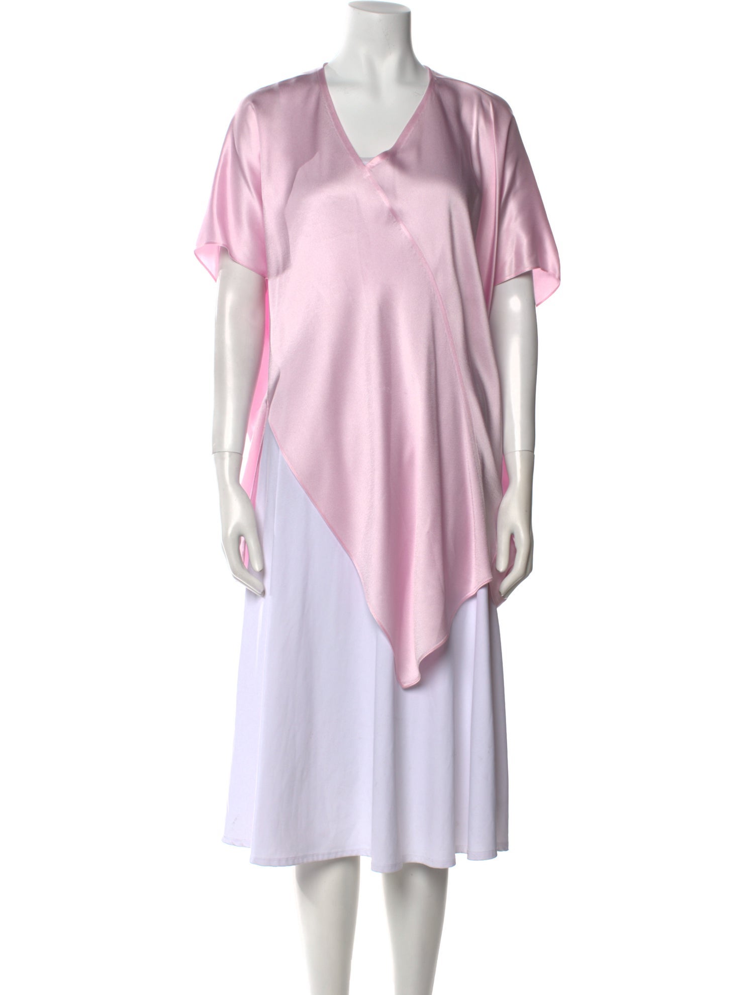 Rosetta Getty V-Neck Short Sleeve Tunic