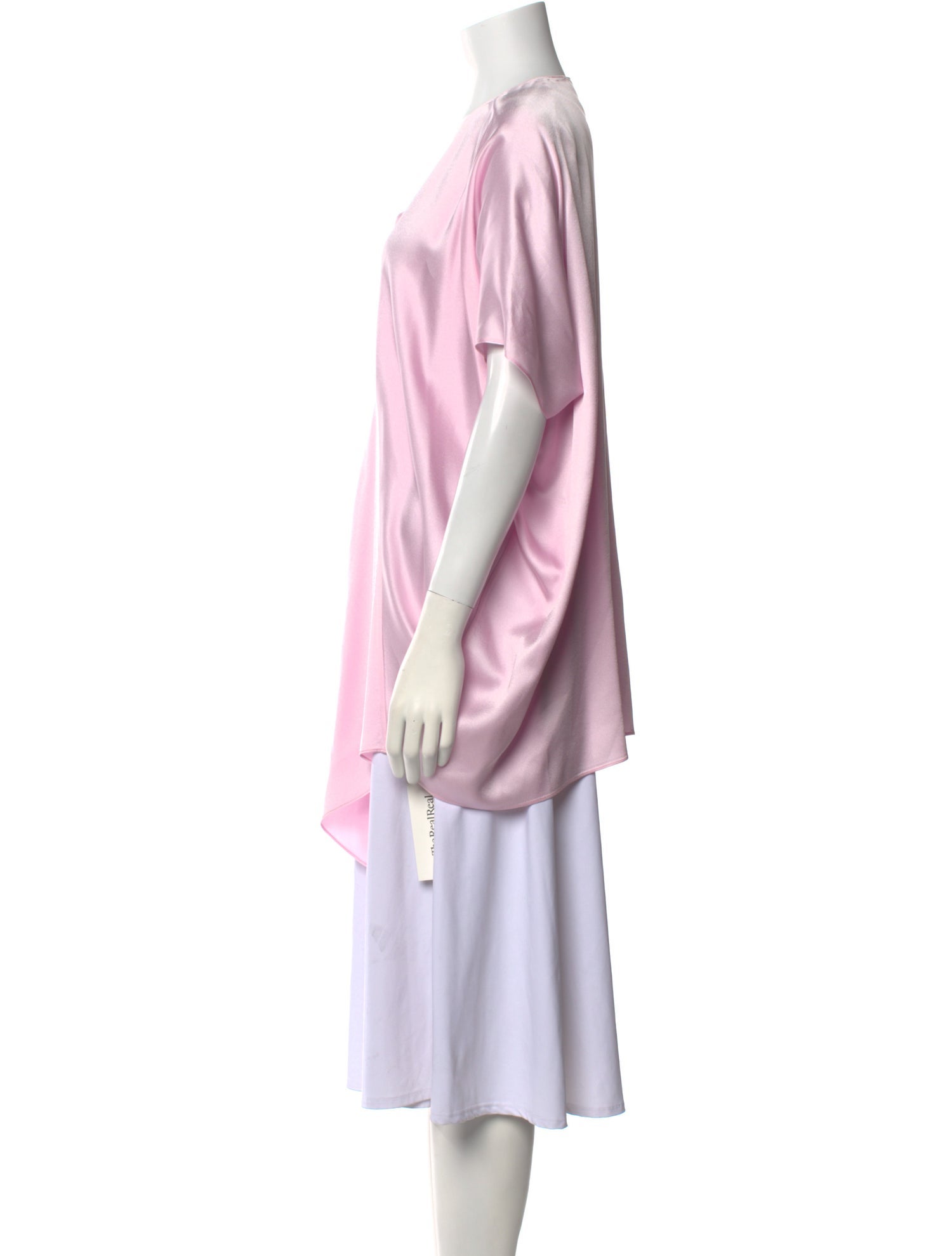 Rosetta Getty V-Neck Short Sleeve Tunic