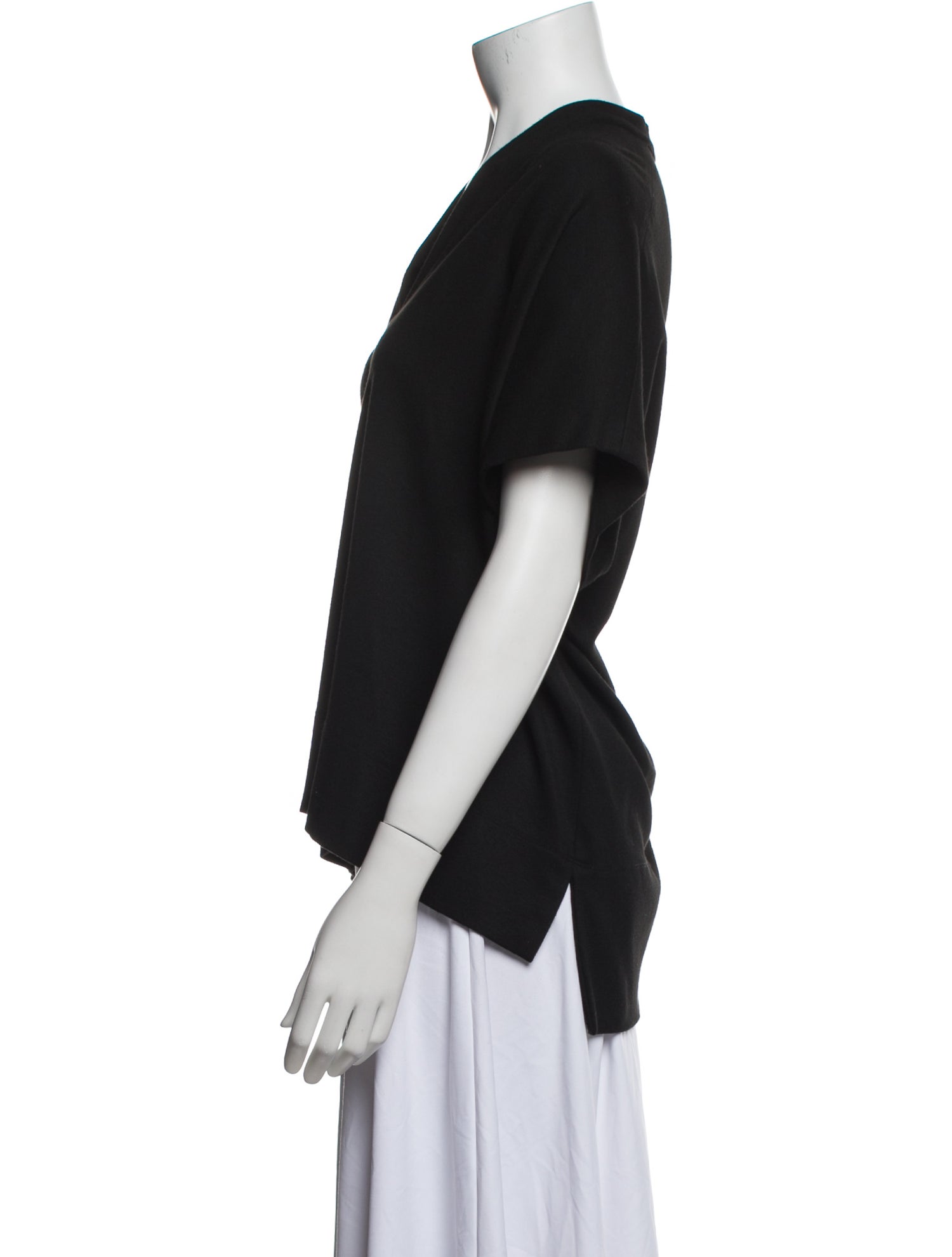 Rosetta Getty V-Neck Short Sleeve Polo