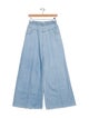 Rosetta Getty High-Rise Wide Leg Jeans
