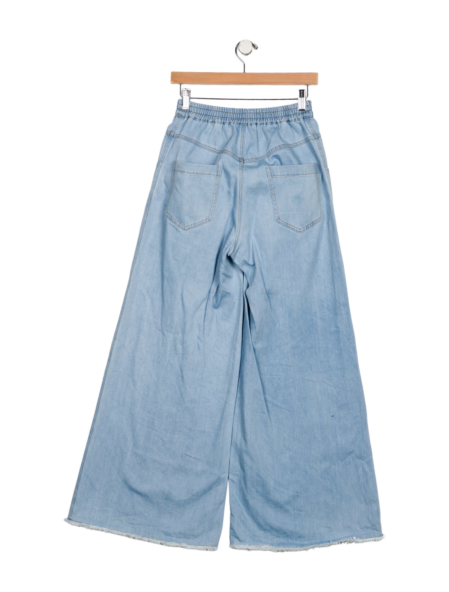 Rosetta Getty High-Rise Wide Leg Jeans