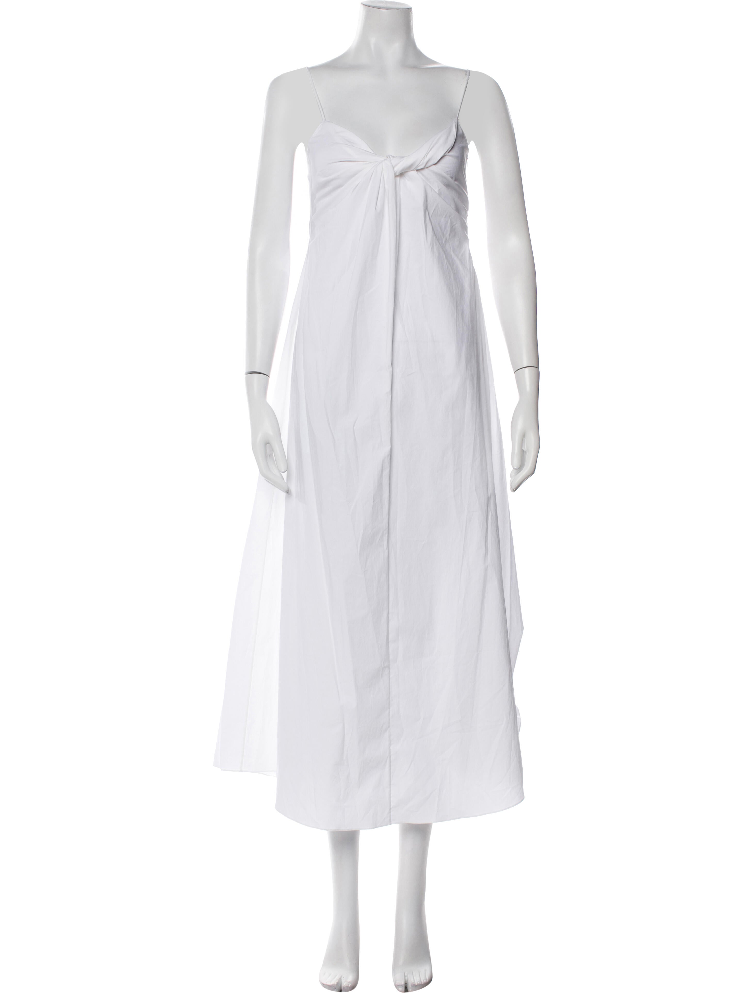 Rosetta Getty Square Neckline Long Dress w/ Tags