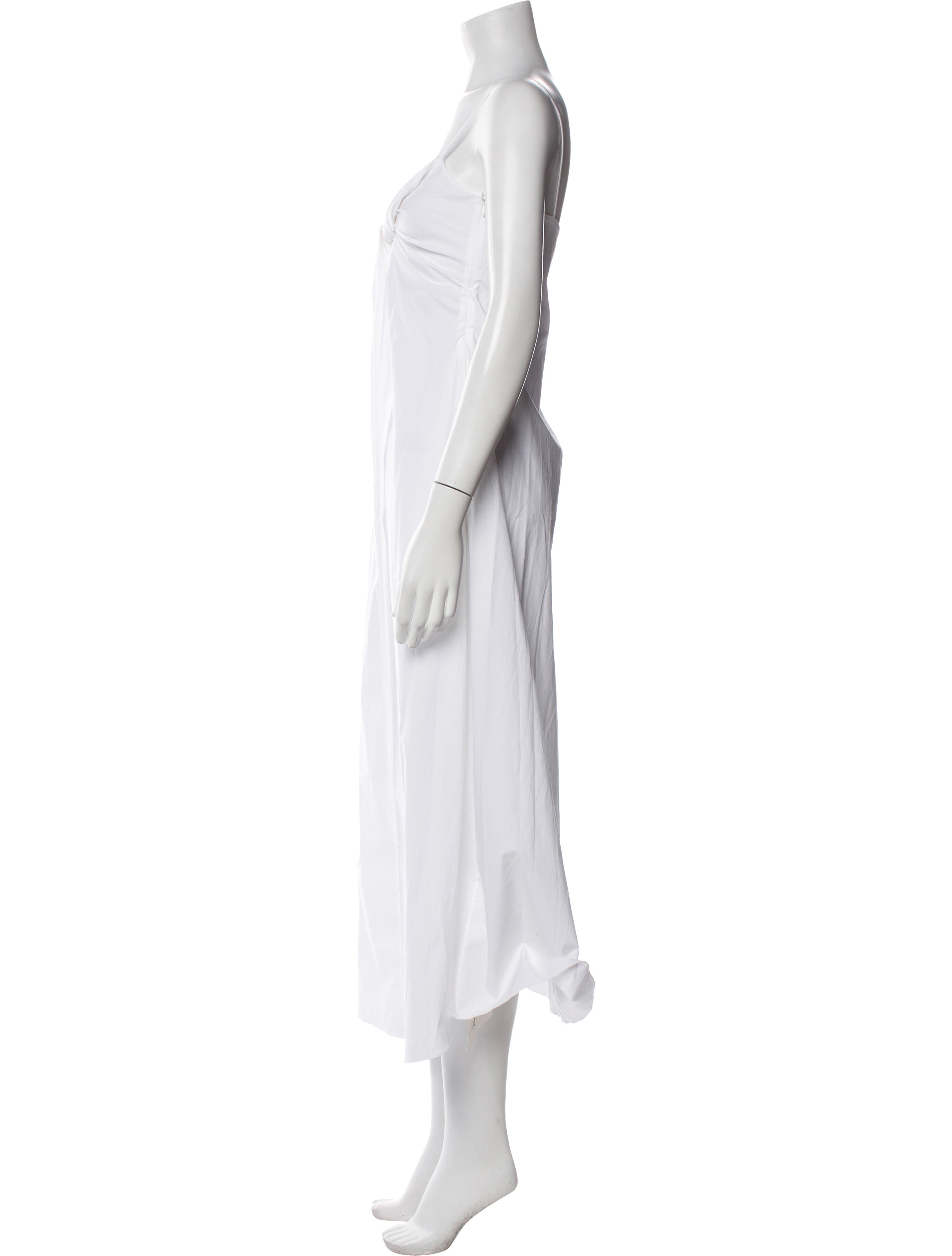 Rosetta Getty Square Neckline Long Dress w/ Tags