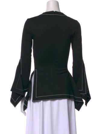 Rosetta Getty Crew Neck Long Sleeve Sweatshirt