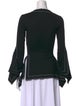 Rosetta Getty Crew Neck Long Sleeve Sweatshirt