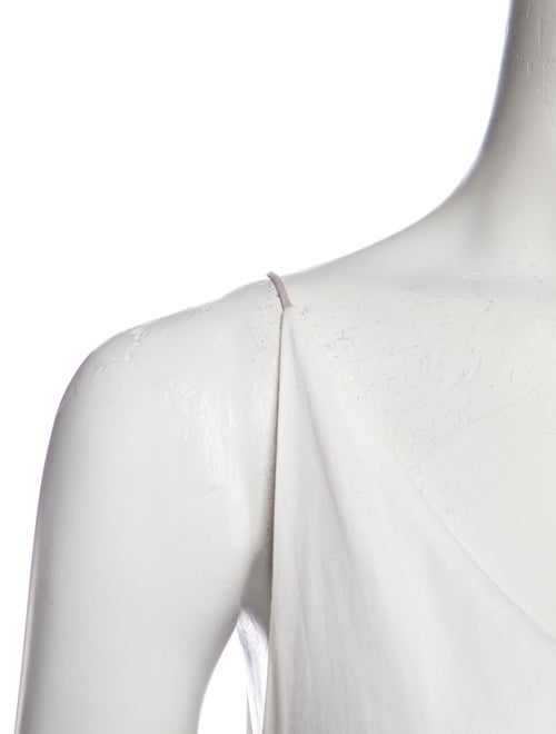 Rosetta Getty V-Neck Midi Length Dress