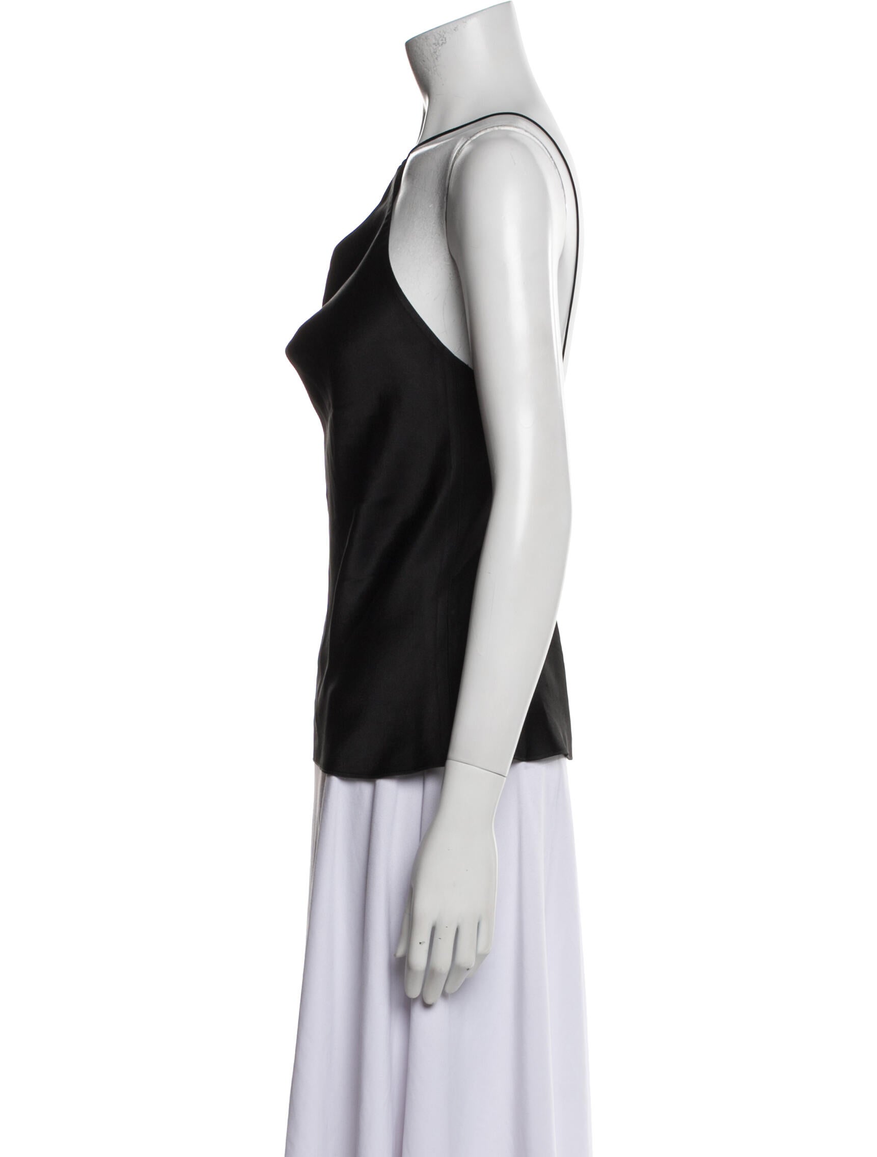 Rosetta Getty Halterneck Sleeveless Top