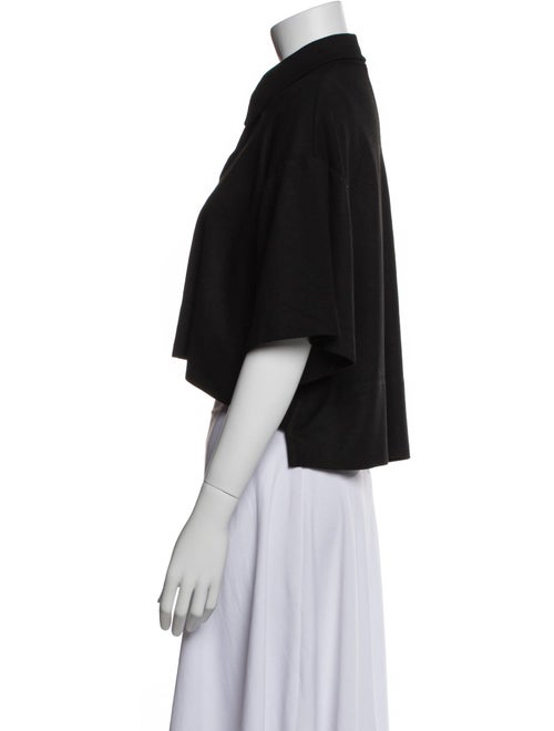 Rosetta Getty Short Sleeve Crop Top