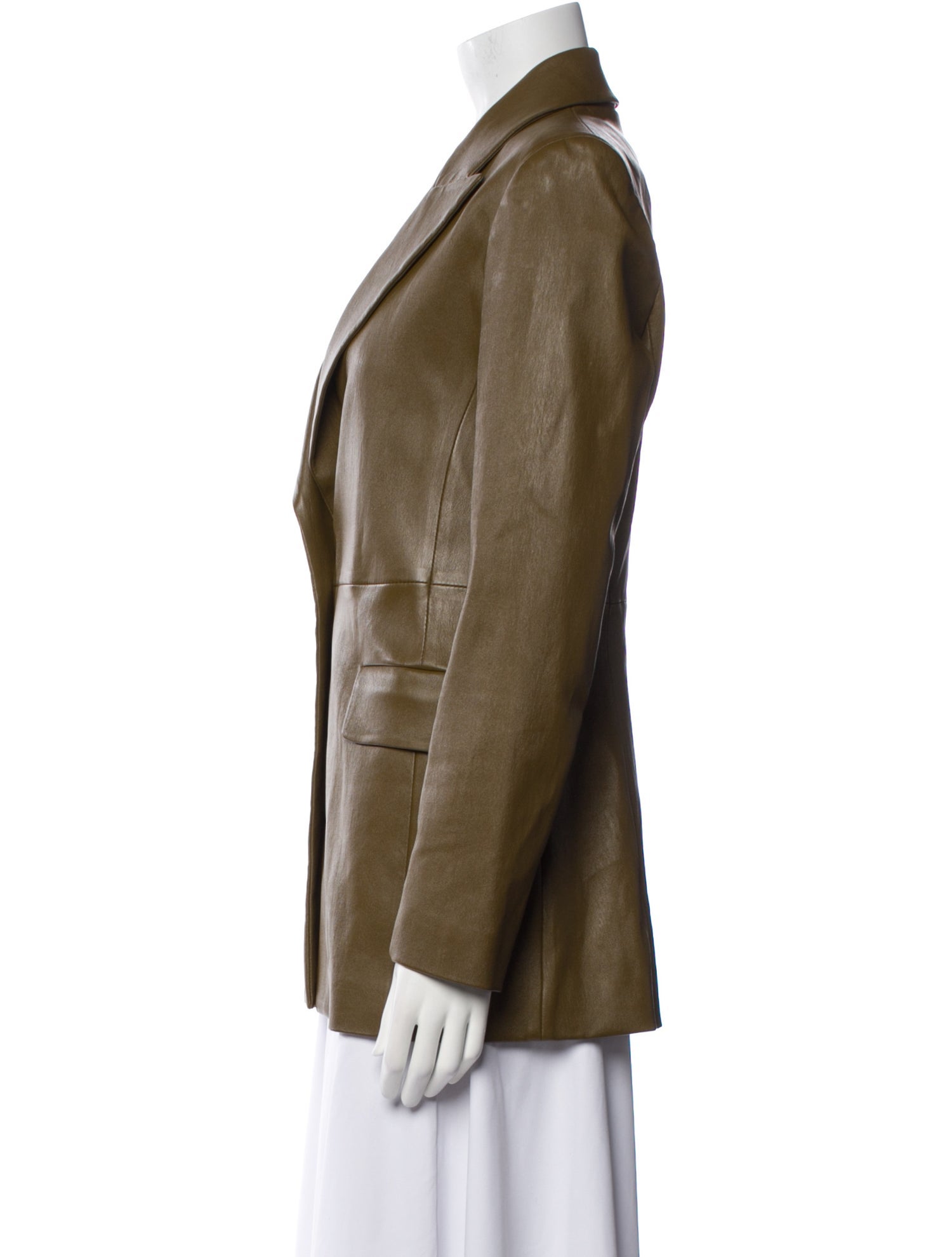 Rosetta Getty Lambskin Blazer