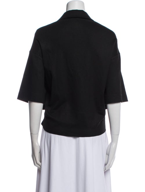 Rosetta Getty Short Sleeve Crop Top