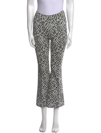Rosetta Getty Printed Wide Leg Pants