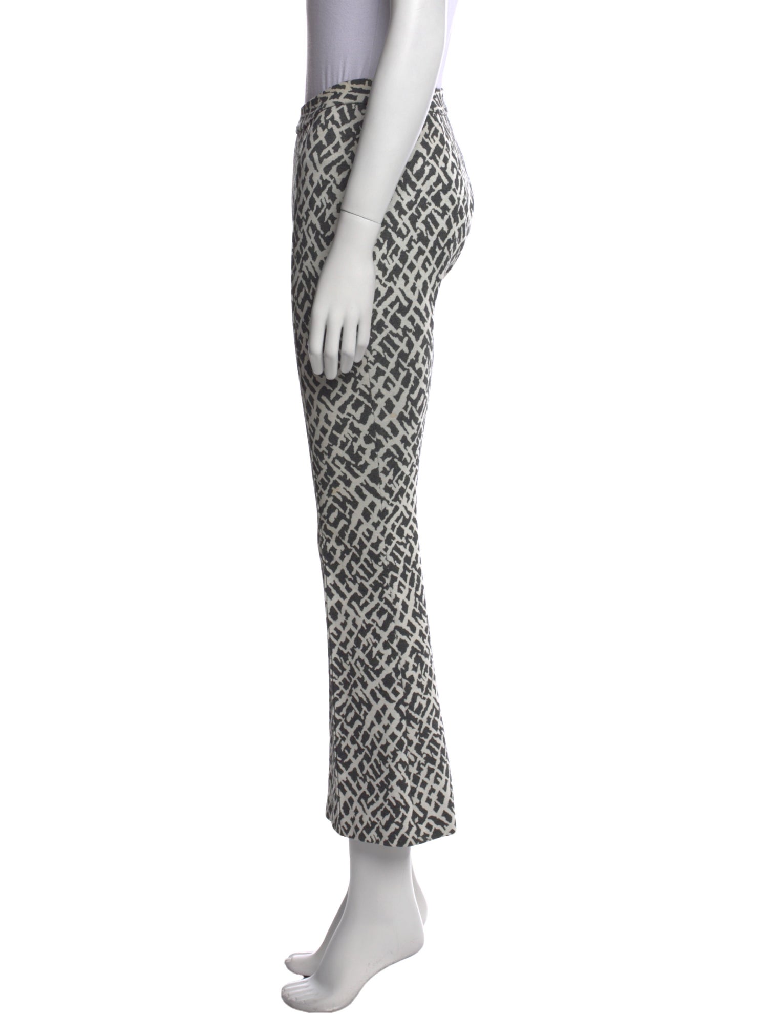 Rosetta Getty Printed Wide Leg Pants