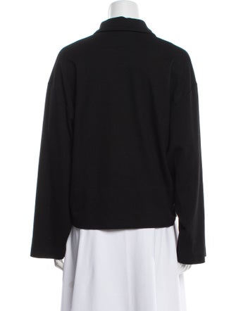 Rosetta Getty Long Sleeve Crop Top