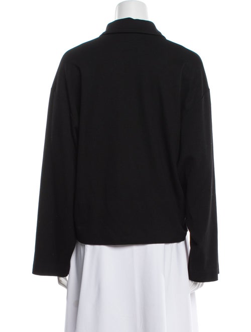 Rosetta Getty Long Sleeve Crop Top