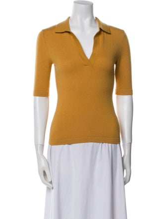 Rosetta Getty Wool V-Neck Sweater