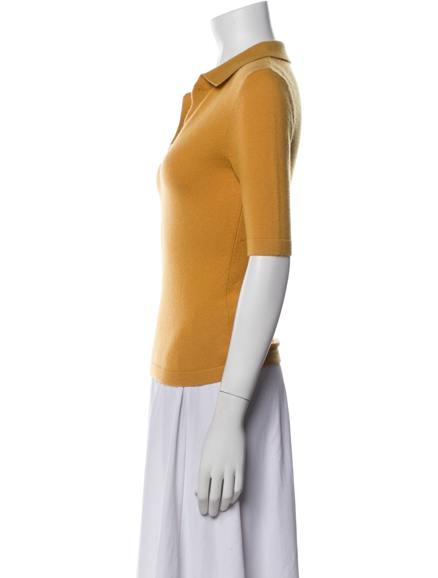 Rosetta Getty Wool V-Neck Sweater