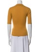 Rosetta Getty Wool V-Neck Sweater