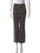 Rosetta Getty Tweed Pattern Wide Leg Pants