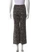 Rosetta Getty Tweed Pattern Wide Leg Pants
