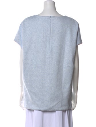 Rosetta Getty V-Neck Short Sleeve Blouse