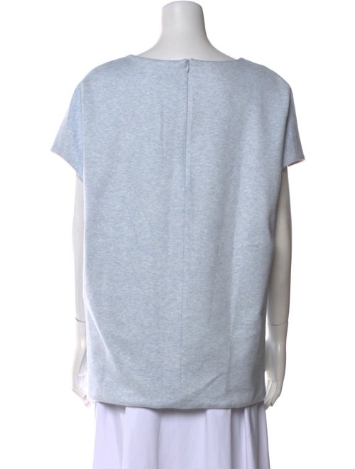 Rosetta Getty V-Neck Short Sleeve Blouse