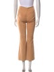 Rosetta Getty Lambskin Wide Leg Pants