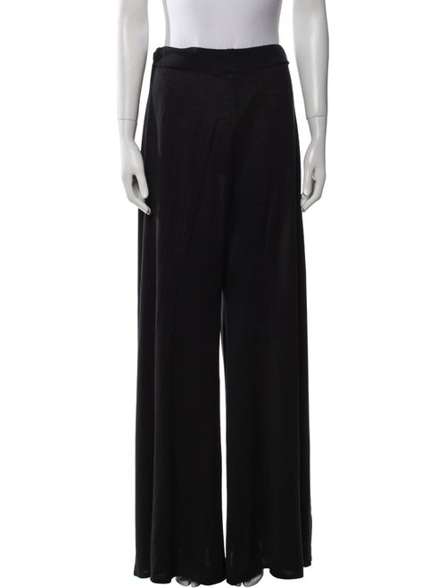 Rosetta Getty Silk Wide Leg Pants