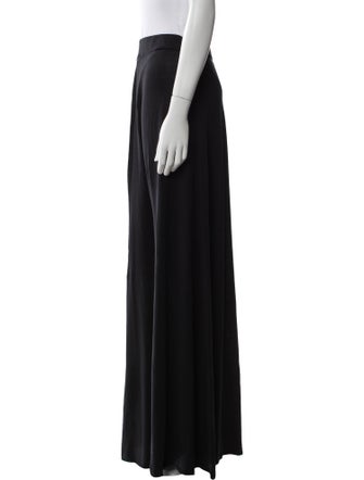 Rosetta Getty Silk Wide Leg Pants