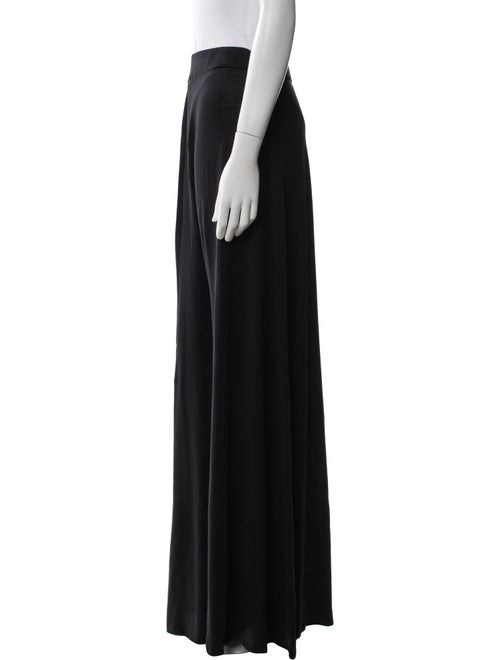Rosetta Getty Silk Wide Leg Pants