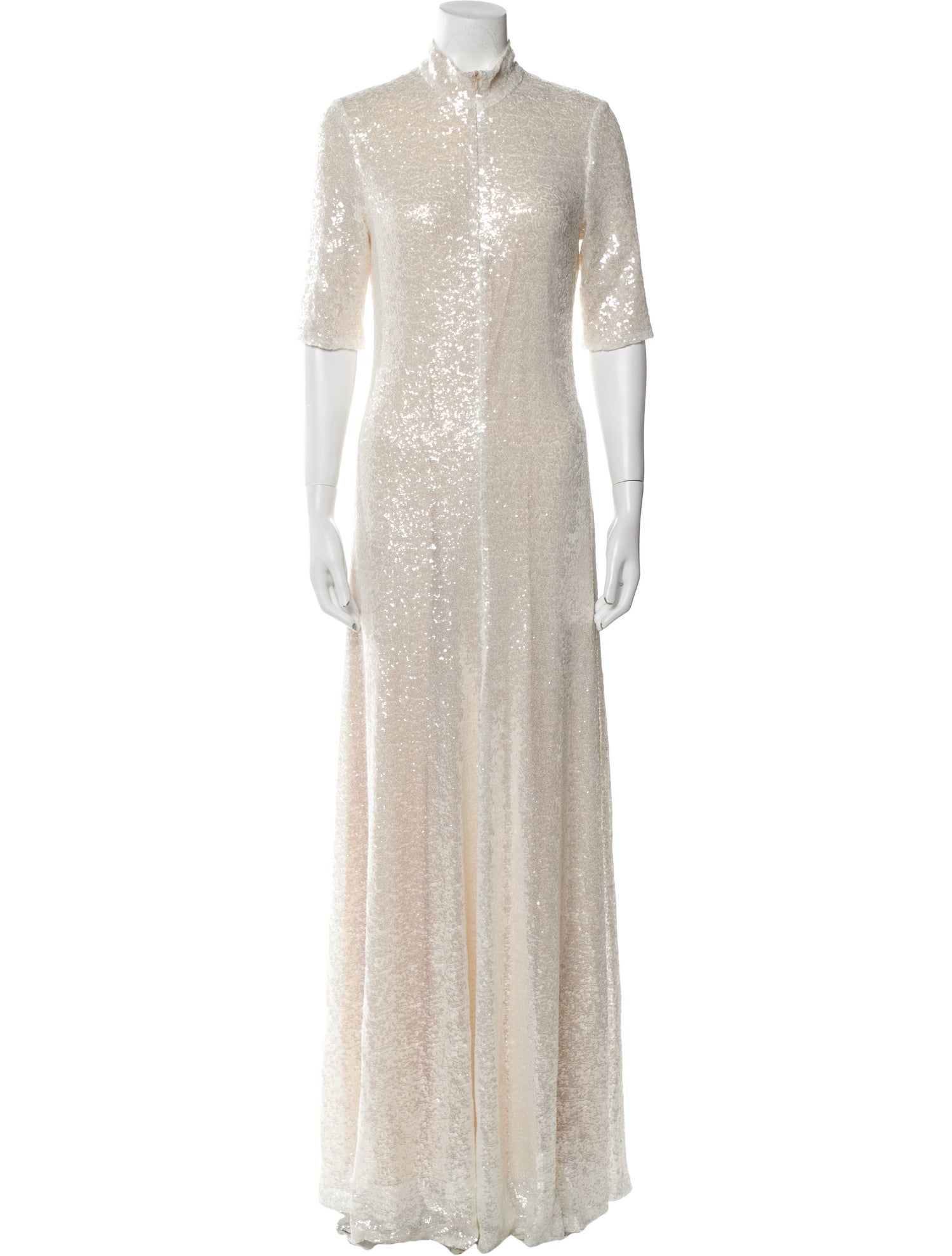 Rosetta Getty Mock Neck Long Dress w/ Tags