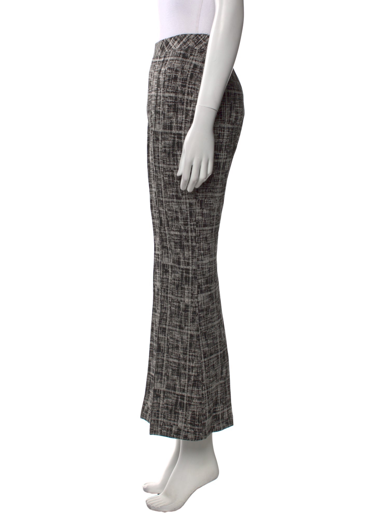 Rosetta Getty Wool Wide Leg Pants